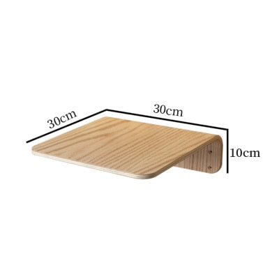 Pet cat climbing frame Wall mounted cat rack, warm luxury wooden space capsule