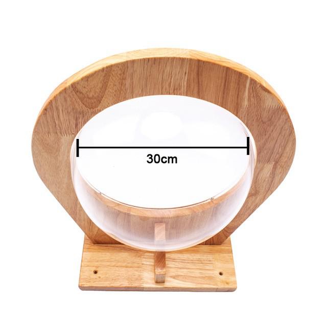Pet cat climbing frame Wall mounted cat rack, warm luxury wooden space capsule