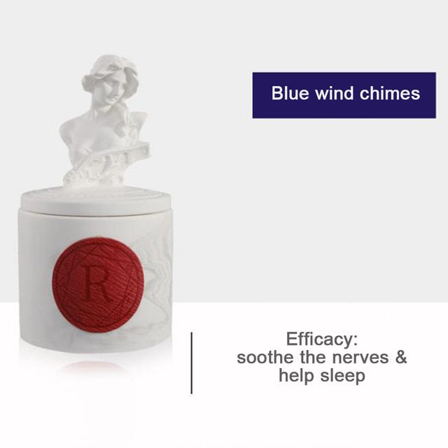 Scented Candle Household Decorative Unique Statue Scented Jar Candle Gift, 12.5 oz