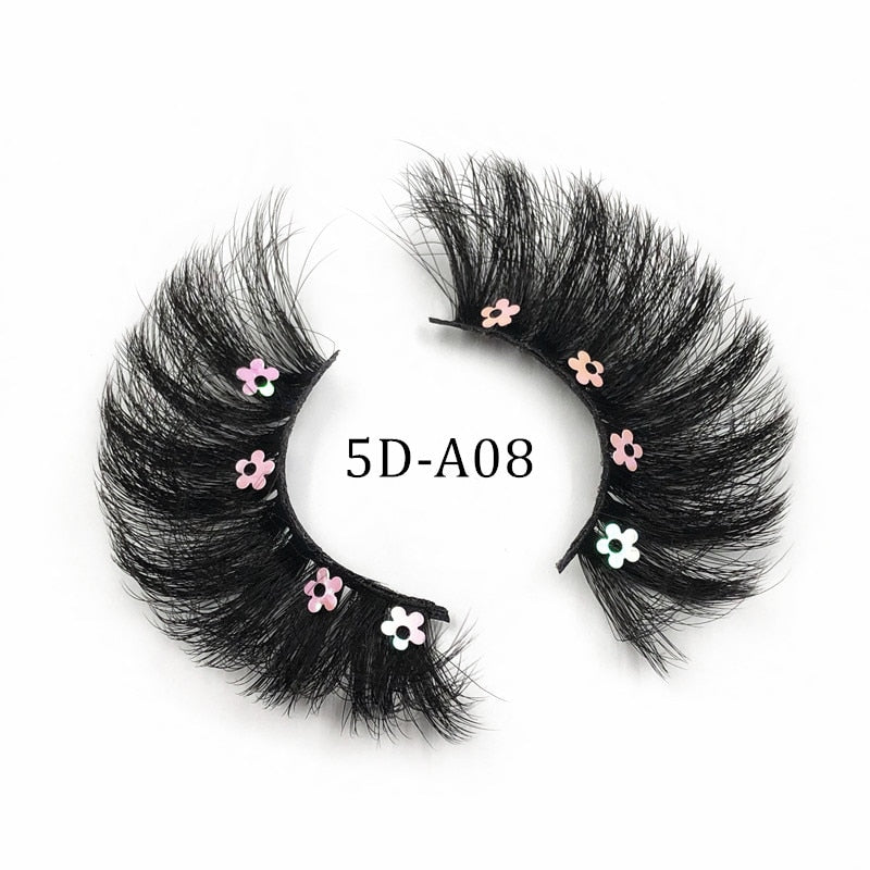 Faux Mink 25mm Lashes With Butterflys On Them Full Strip 14/16/18mm Cosmetics Makeup Charming False Eyelashes Butterfly Lash