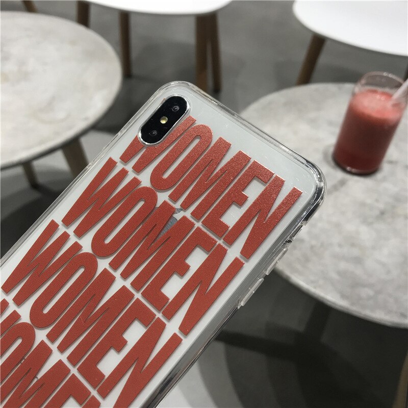 Fashion Simple letter women Phone Case For iPhone cover 13 12 11 Pro Max XR XS Max X case for coque iPhone 7 8 Plus 12 mini Case