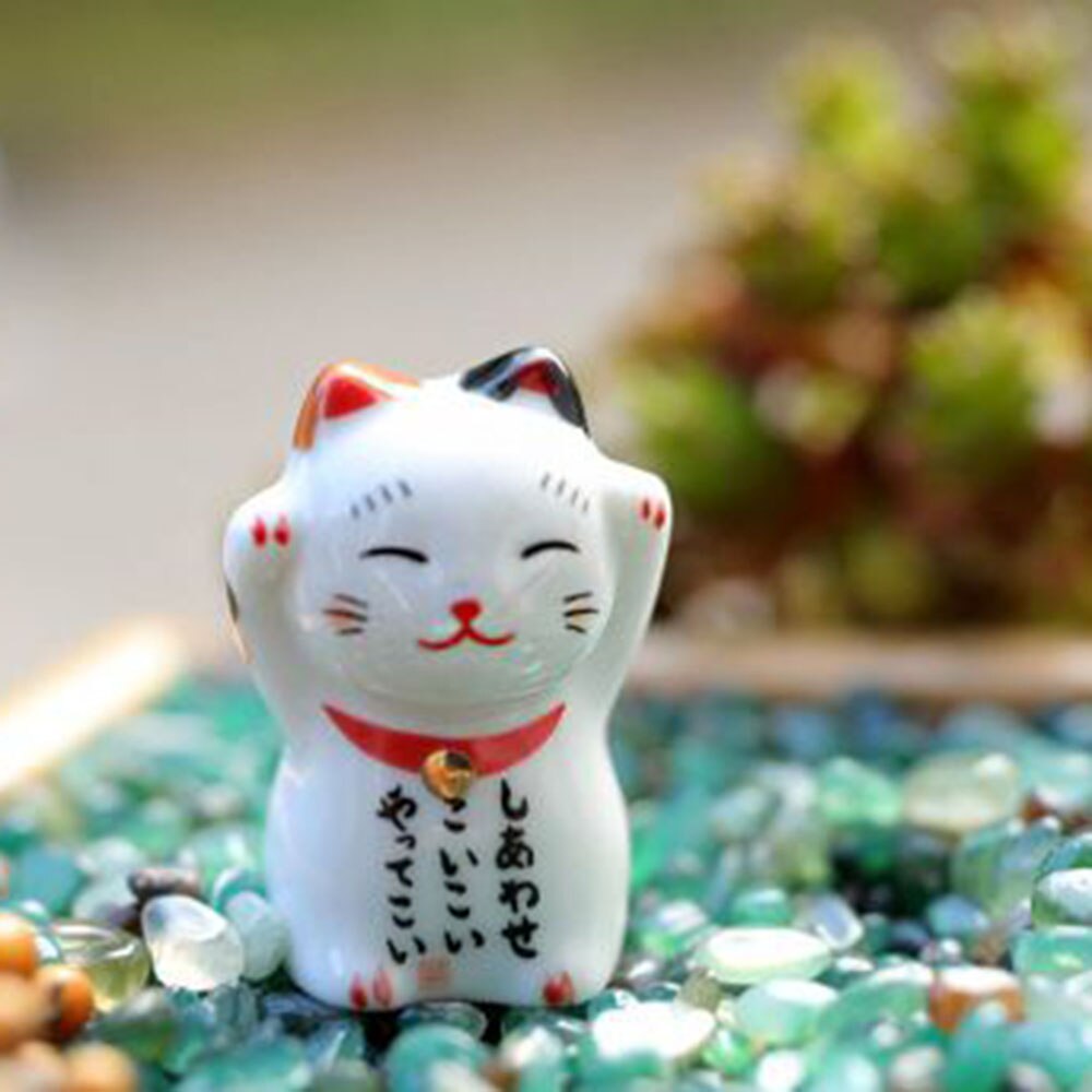 Lucky Cat Chopsticks Holder Japanese Ceramic Chopsticks Care Ceramic Lucky Cat Home Cute