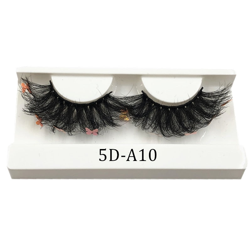 Faux Mink 25mm Lashes With Butterflys On Them Full Strip 14/16/18mm Cosmetics Makeup Charming False Eyelashes Butterfly Lash