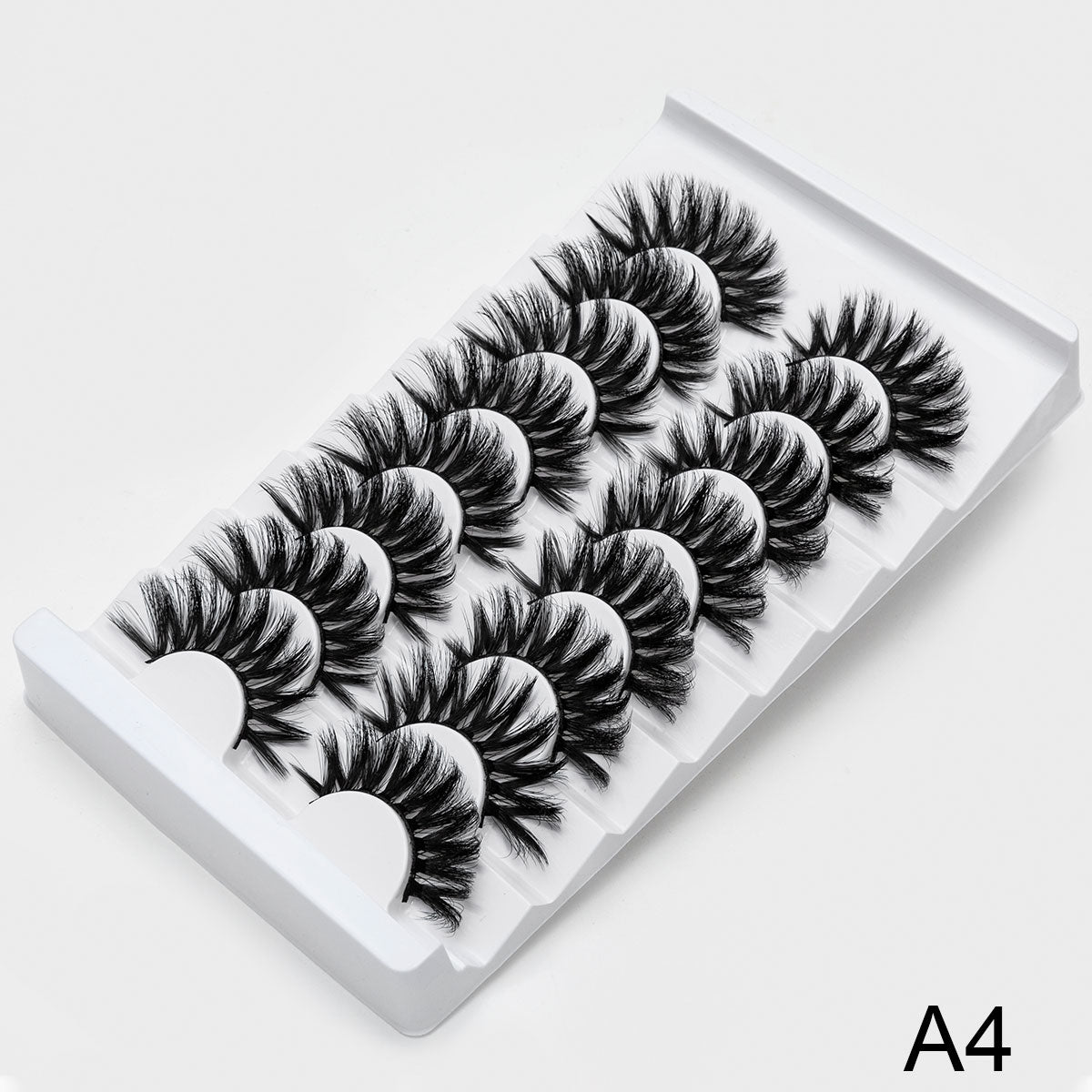 3/8/10pairs 6D Faux Mink Lashes Natural False Eyelashes Fluffy Fake Lashes Makeup Eyelash Extension