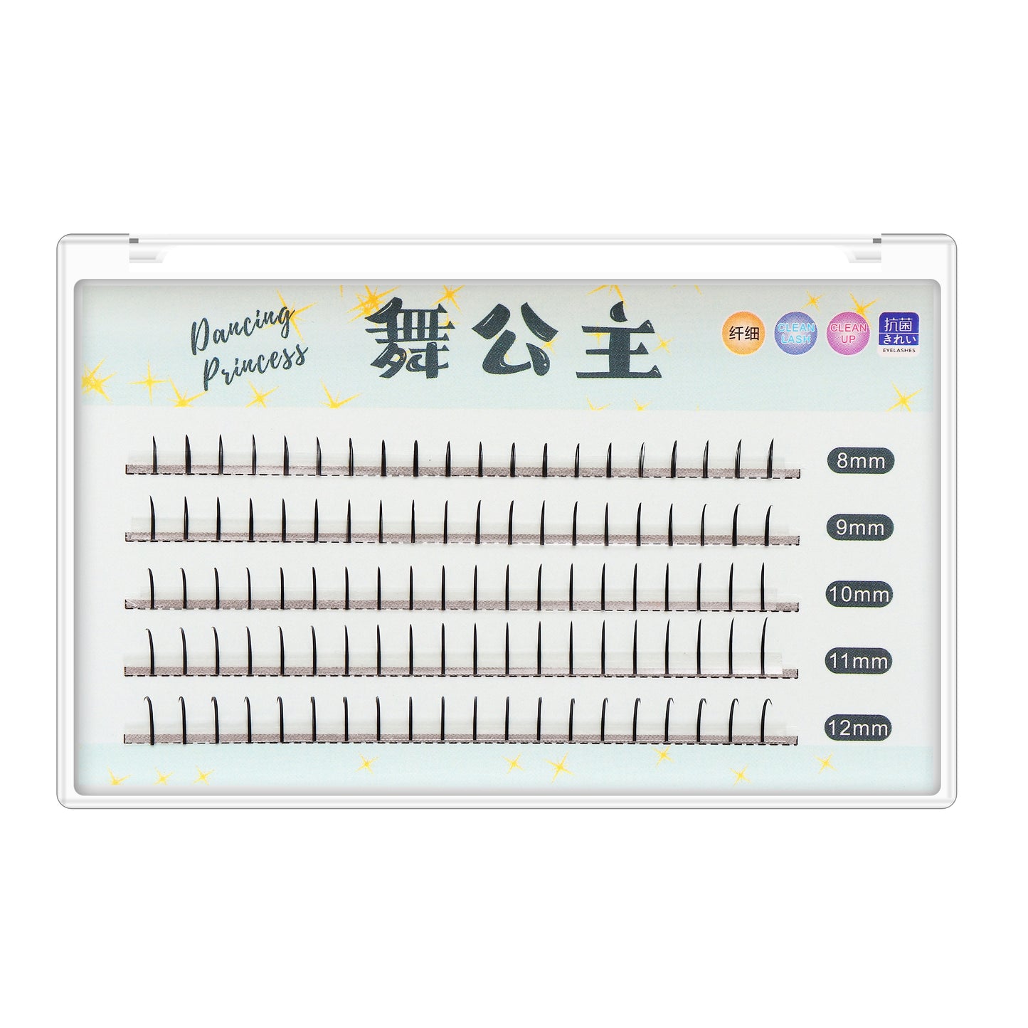 A Type Lash Cluster Extension Korean Manga False Eyelashes Cosplay Beauty Fairy Natural Eyelashes