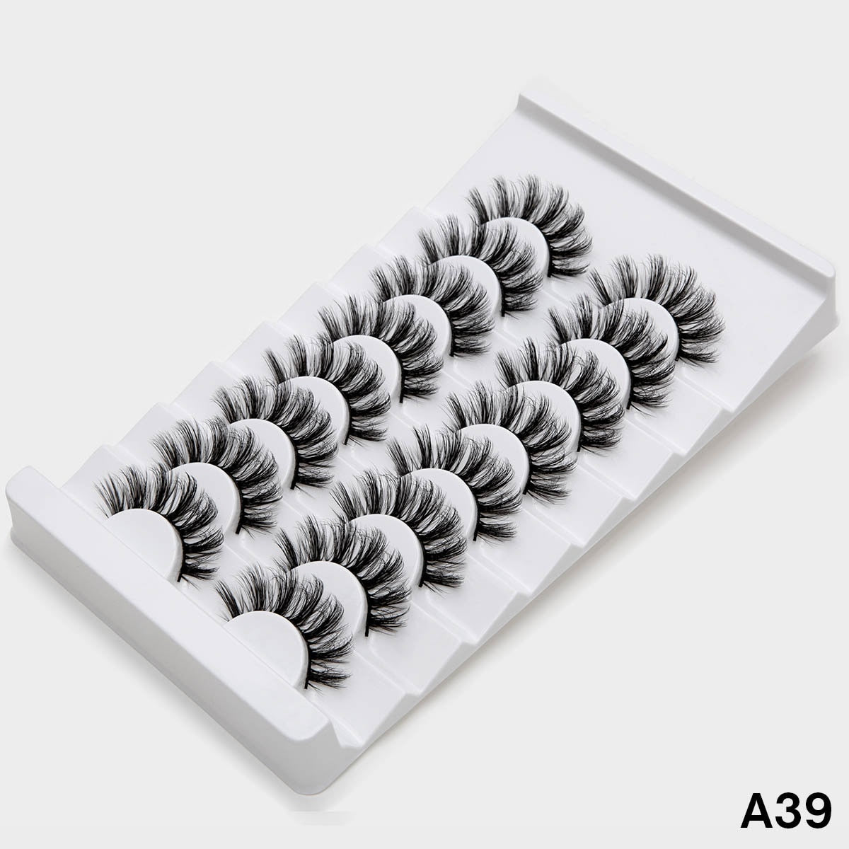 3/8/10pairs 6D Faux Mink Lashes Natural False Eyelashes Fluffy Fake Lashes Makeup Eyelash Extension