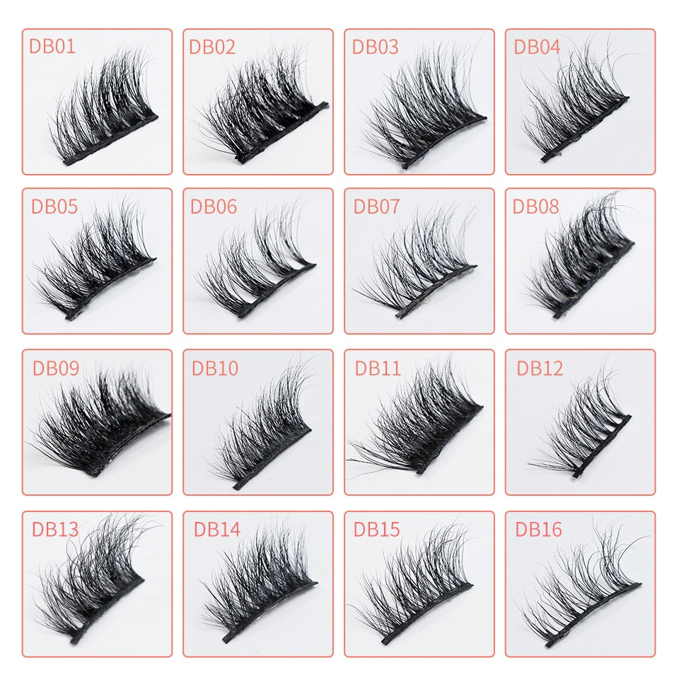 Cat Eye Lashes 3d Real Mink Short Natural Eyelashes Wispy Half Lashes Fake Eyelashes