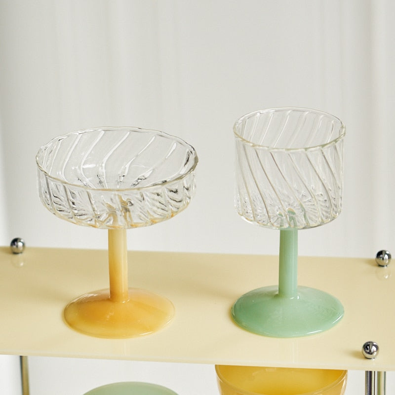 1PC Wine Champagne Cocktail Glass Flutes Goblet Beer Glass Whiskey Cups Cocktail Glass Shot Glasses Wine Glasses