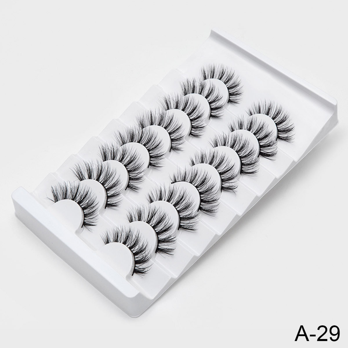 3/8/10pairs 6D Faux Mink Lashes Natural False Eyelashes Fluffy Fake Lashes Makeup Eyelash Extension
