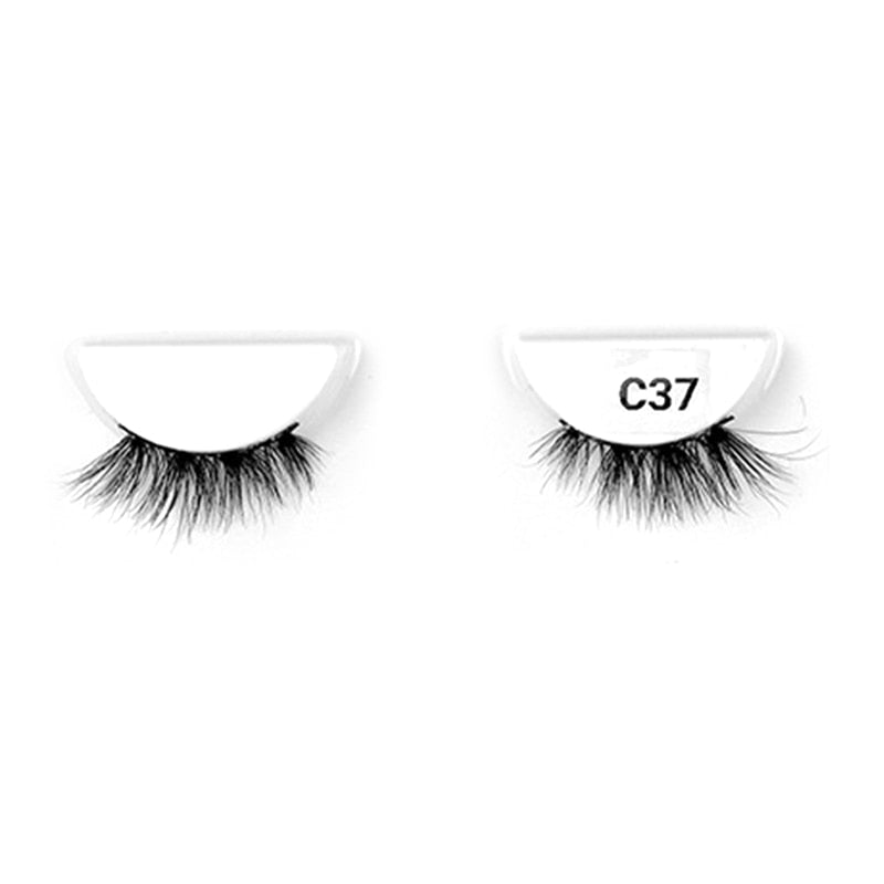 Soft Mink Eyelashes 3D Curl Winged End Eye Elongated Fake Lashes Thick Handmade Natural False Eyelash Messy Cross Lash