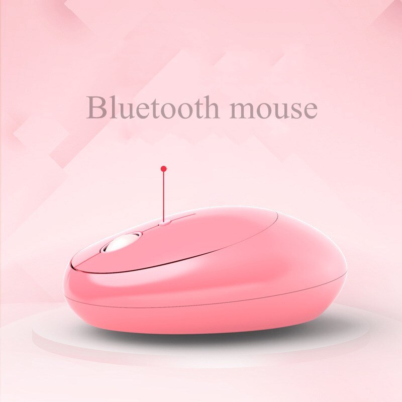 Cute Pink Wireless Keyboard Office Mouse 2.4G Keyboard and Mouse Set Round Key Cap Girly Pink Keyboard Mini Gaming