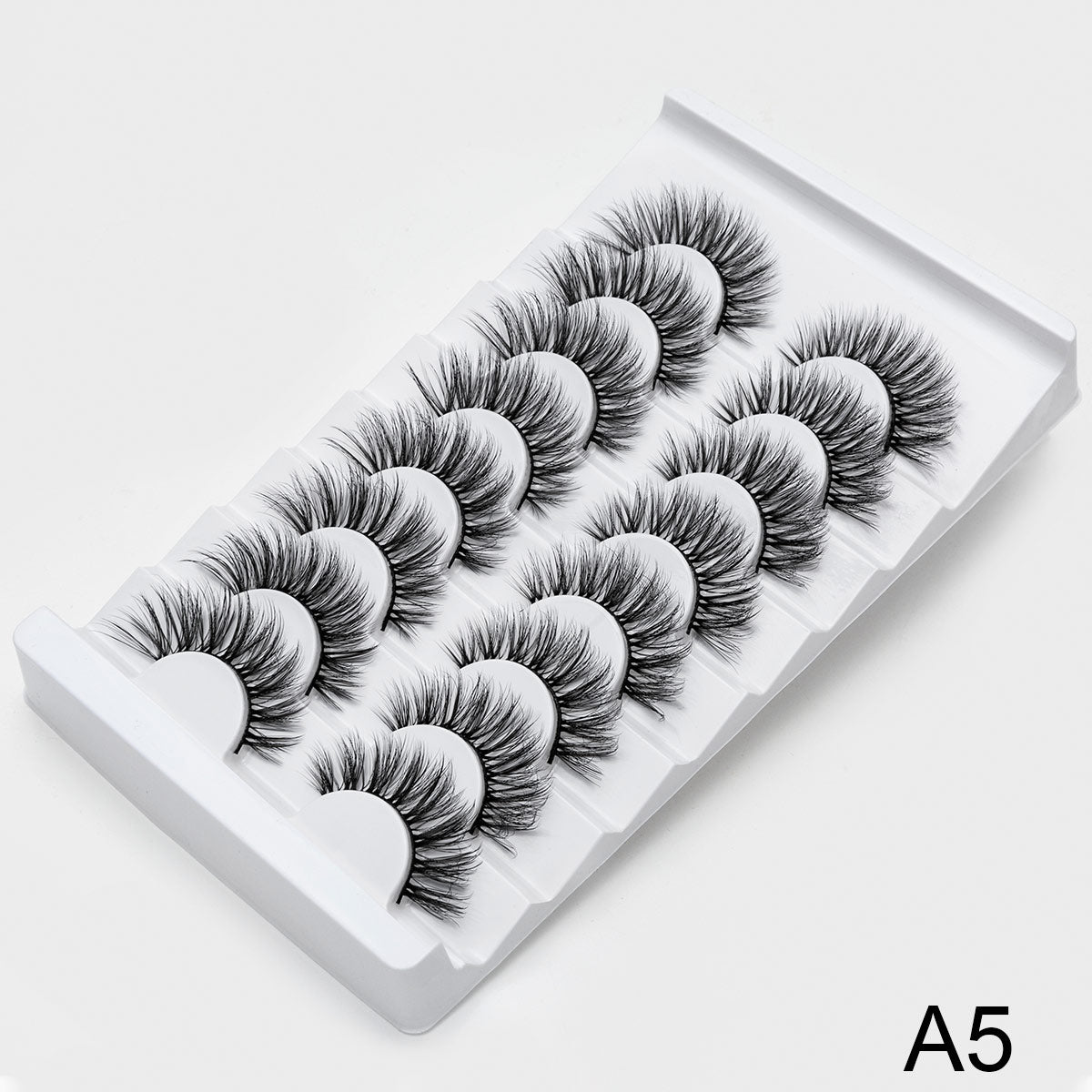 3/8/10pairs 6D Faux Mink Lashes Natural False Eyelashes Fluffy Fake Lashes Makeup Eyelash Extension