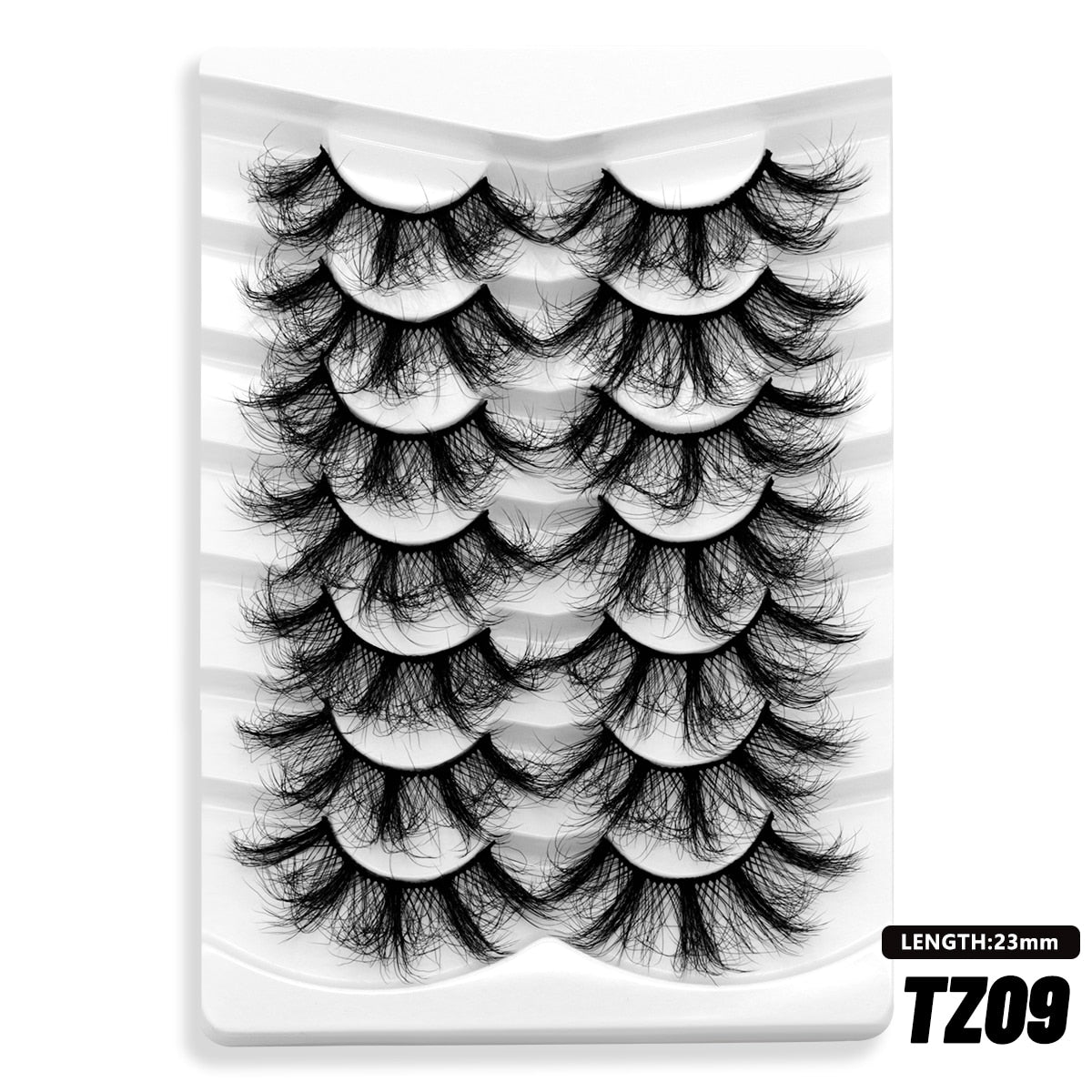 5/7 Pairs Eyelashes Long Lasting Fluffy Wispy Natural Mink Lashes Dramatic Volume lashes Extension Thick Long