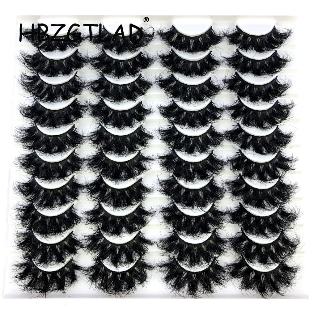 10 Pairs Natural False Eyelashes Fake Lashes Long Makeup 3d Mink Lashes Extension Eyelash Mink Eyelashes