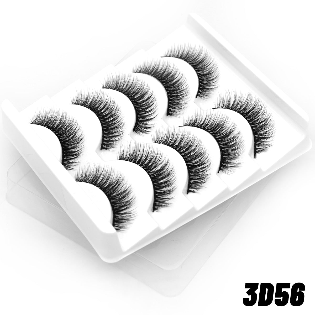 Eyelashes 5/7/10 pairs False Eyelashes Mink Lashes Faux Mink Fluffy Lash Soft Full Thick Wispy Eye Mink Lashes