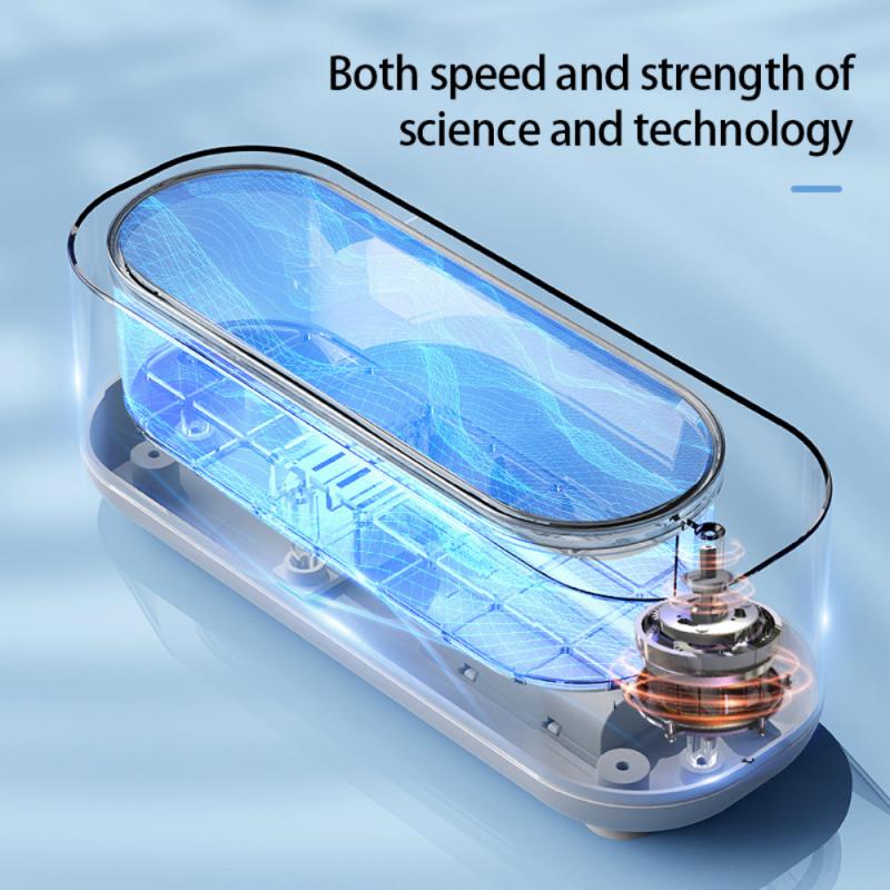 Electric Ultrasonic Cleaning Machine Multifunction Eyeglasses Jewelry Watch Cleaning Machine Intelligent Home Cleaner Machine