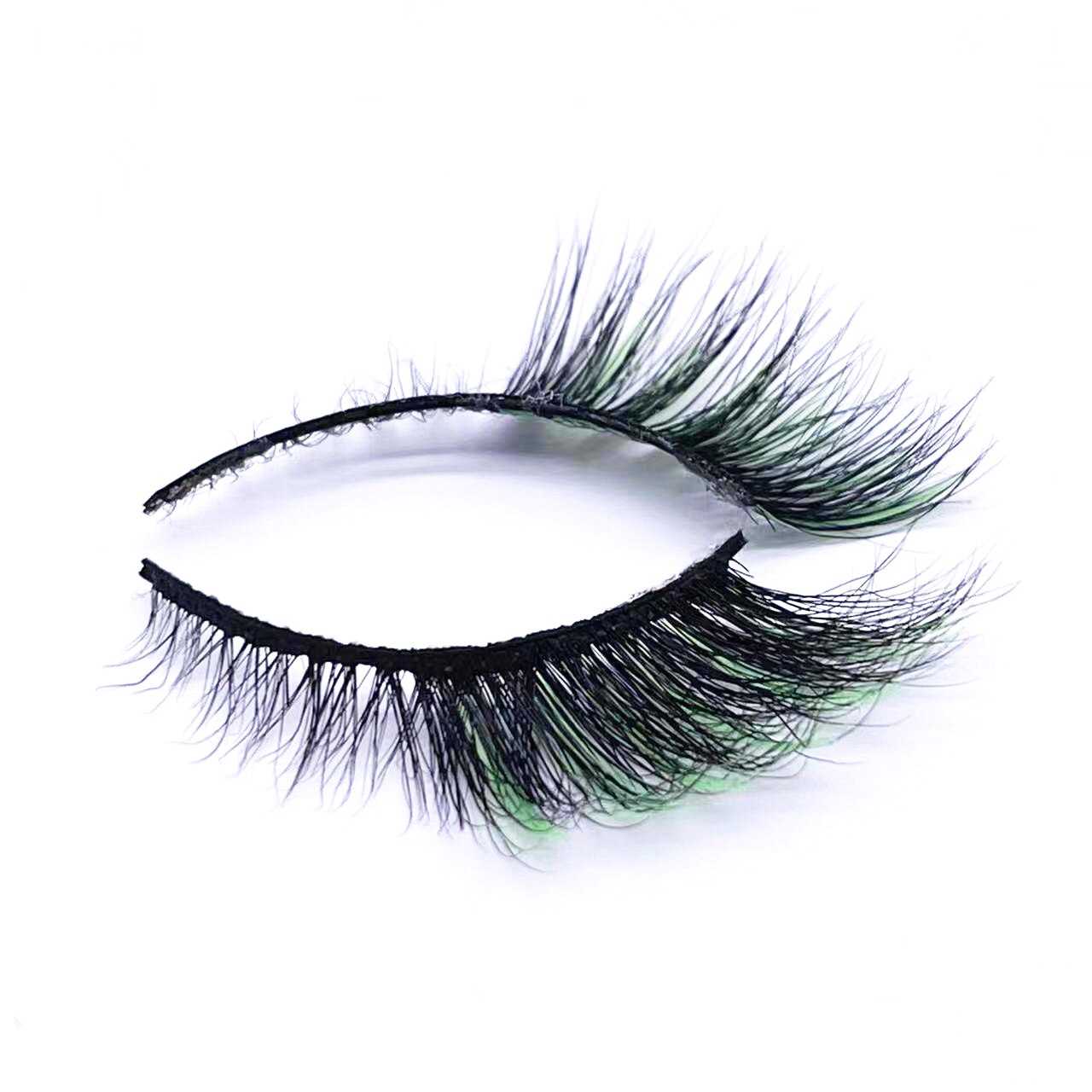 Winged Lashes End Eye Elongated Thick False Eyelashes Cat Eye Lashes Natural Wispy Soft Half Lashes Fluffy Mink Lashes