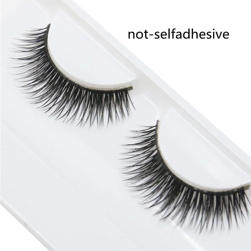 5 Pairs 3d Faux Mink Manga Lashes Little Devil Fairy 3D False Eyelashes Natural Lash Extension