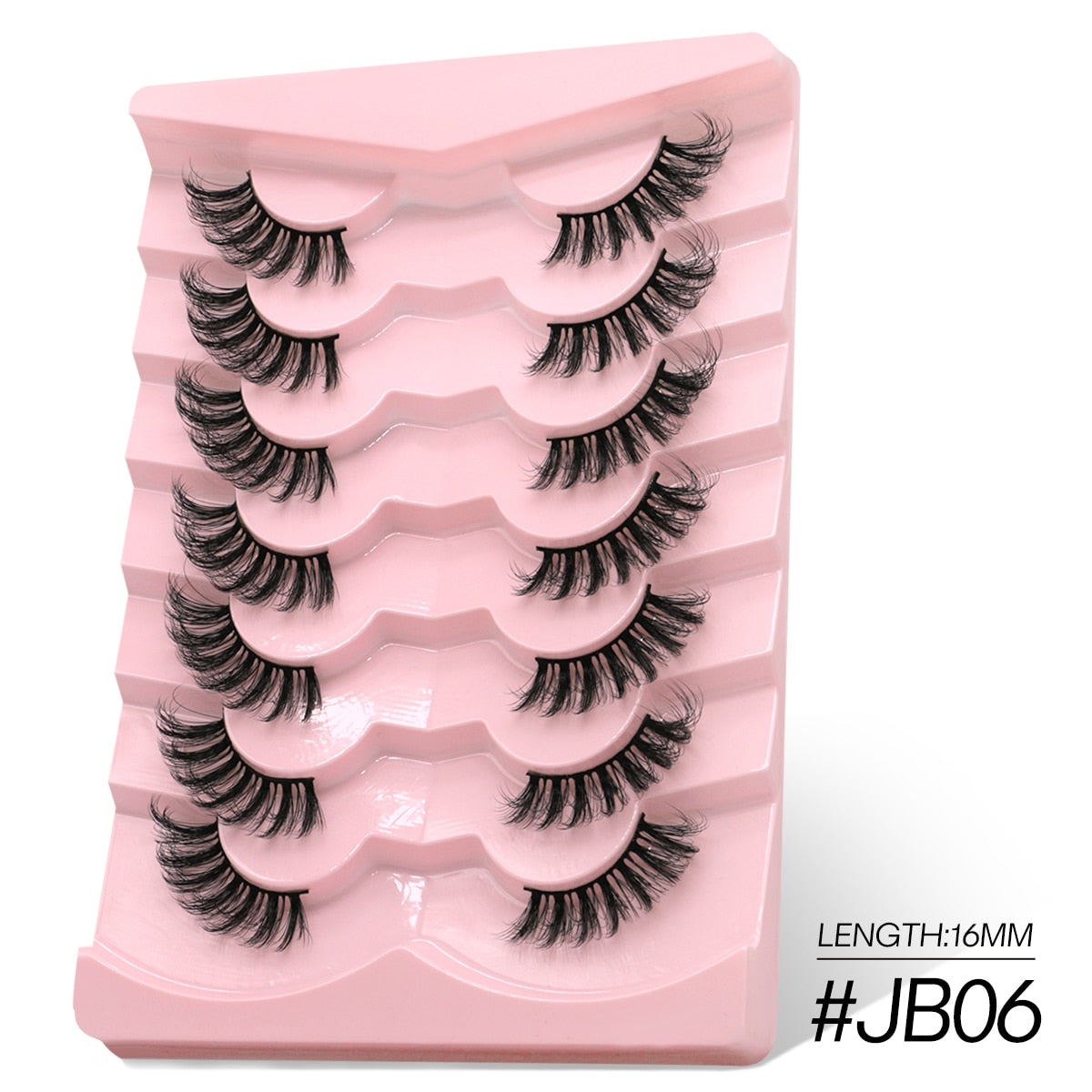 Half Eye Lashes 5/7 Pairs Faux Mink Lashes Cat Eye Crisscross Natural False Eyelashes Wispy Fluffy Eyelash Extension