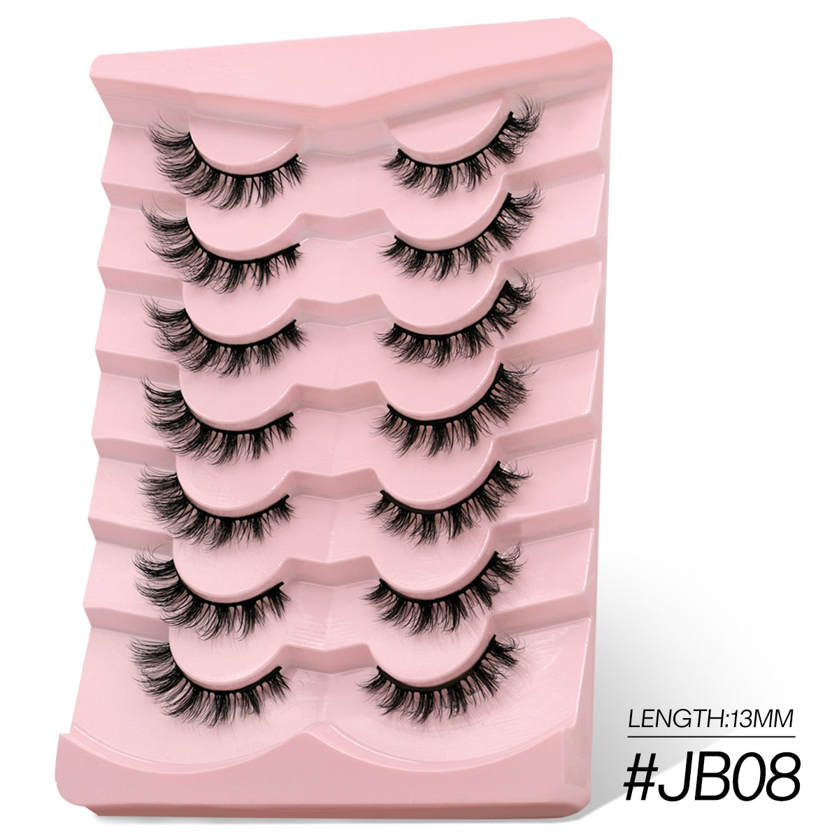 Half Eye Lashes 5/7 Pairs Faux Mink Lashes Cat Eye Crisscross Natural False Eyelashes Wispy Fluffy Eyelash Extension