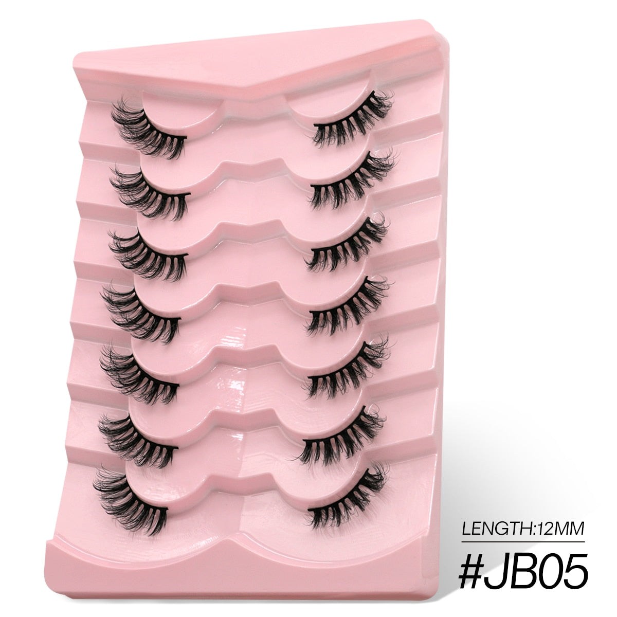 Half Eye Lashes 5/7 Pairs Faux Mink Lashes Cat Eye Crisscross Natural False Eyelashes Wispy Fluffy Eyelash Extension