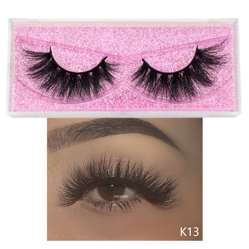 5D Mink Long Lasting Lashes Natural Dramatic Volume Extension Thick Long 3D False Eyelashes