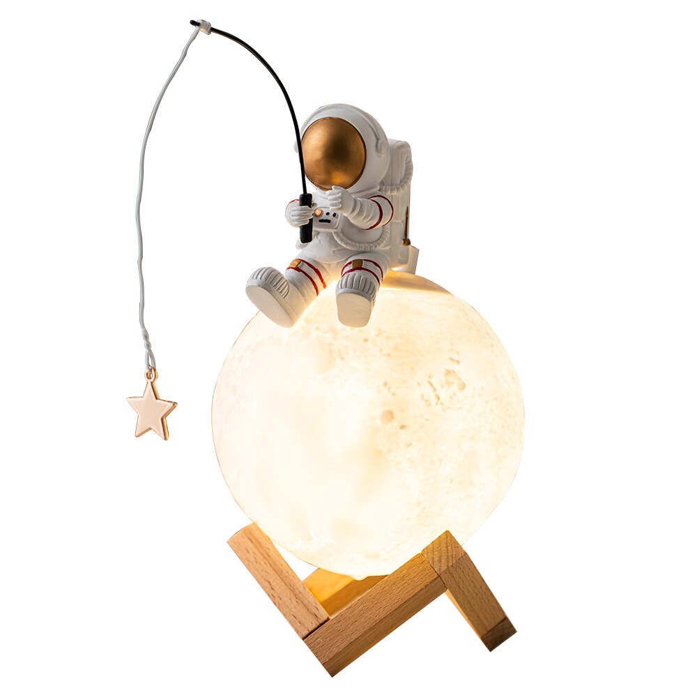 Nordic Astronaut Humidifier kawaii Children room home decor easter Decoration for bedroom Living room Ornaments Art statue