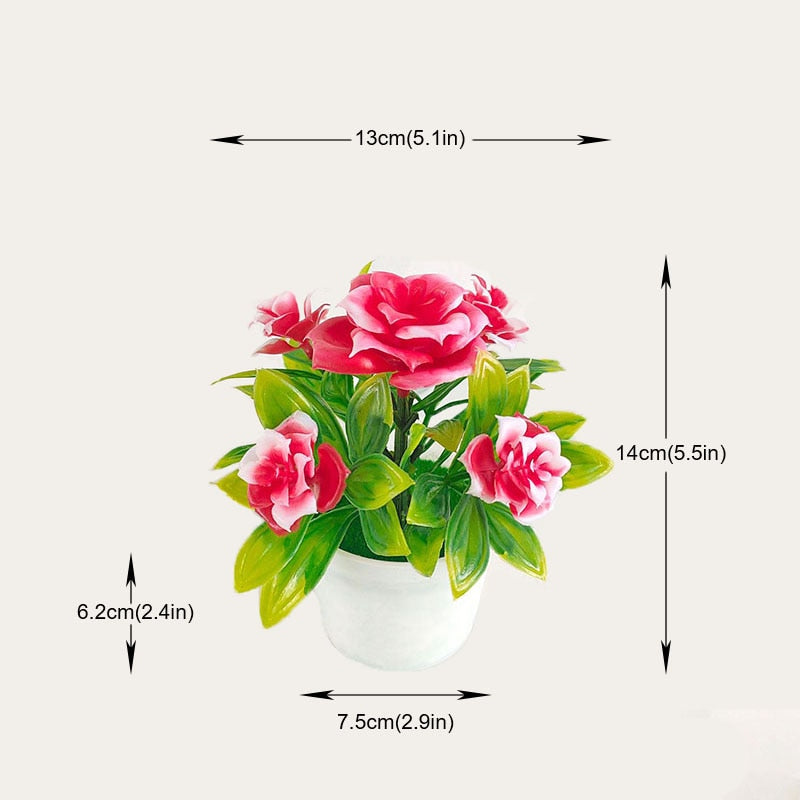 Mini Artificial Aloe Plants Bonsai Small Simulated Tree Pot Plants Fake Flowers Office Table Potted Ornaments Home Garden Decor