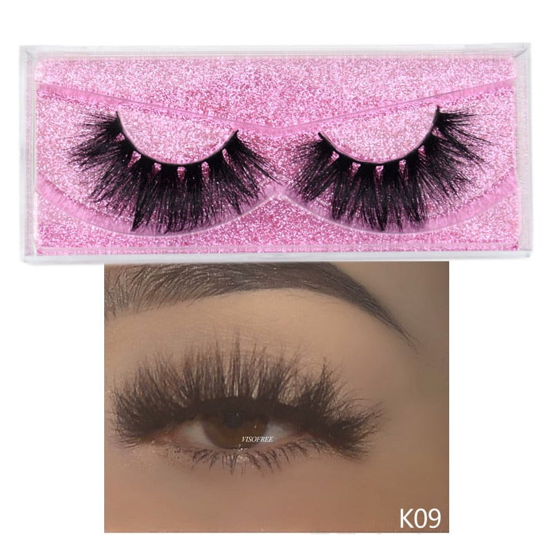 5D Mink Long Lasting Lashes Natural Dramatic Volume Extension Thick Long 3D False Eyelashes