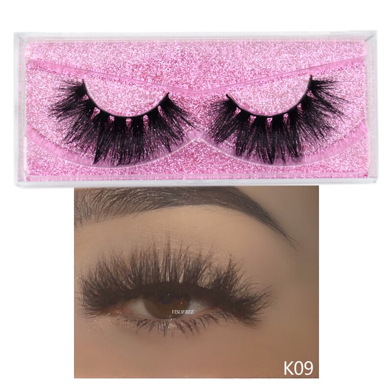 Eyelashes 6D Mink Lashes Fluffy Soft False Eyelashes Cruelty Free 3D Mink Eyelashes maquillaje faux cils