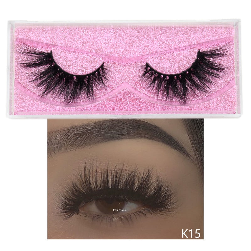 5D Mink Long Lasting Lashes Natural Dramatic Volume Extension Thick Long 3D False Eyelashes