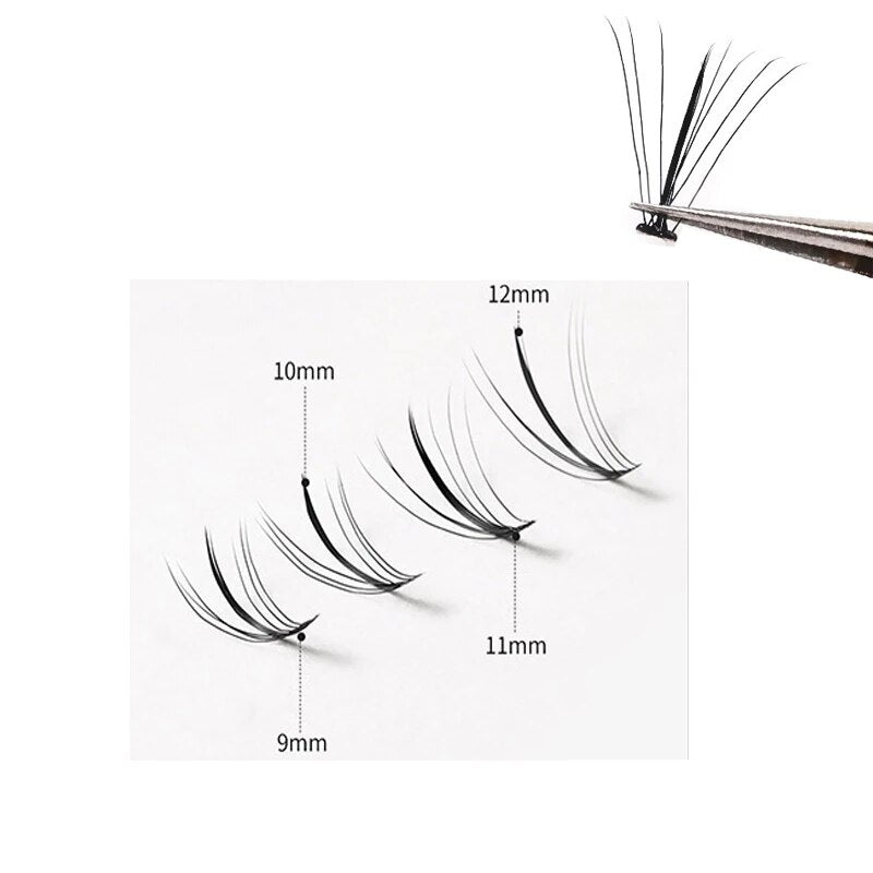 Eyelashes Eyelashes Clustered Natural Fluffy Eyelashes 10D Mink False Eyelashes Extension