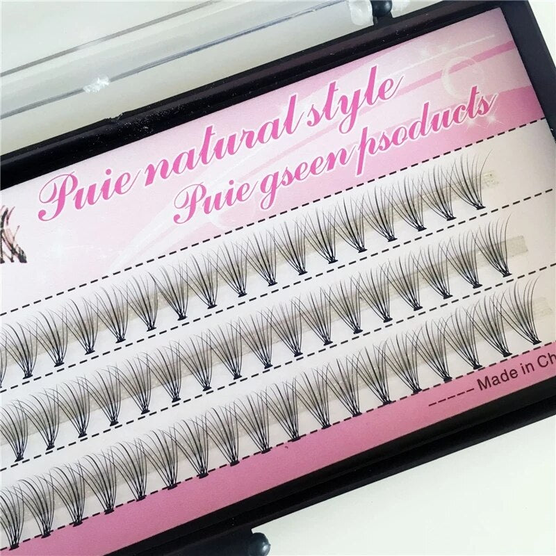 60 clusters Eye Lashes Fake False Eyelashes eyelash extensions false eyelashes