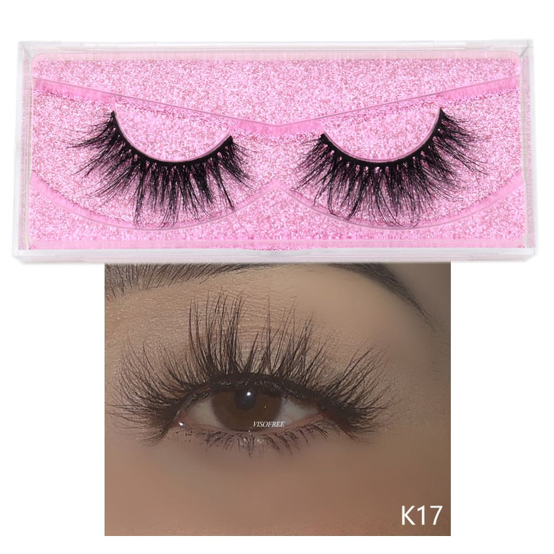 5D Mink Long Lasting Lashes Natural Dramatic Volume Extension Thick Long 3D False Eyelashes