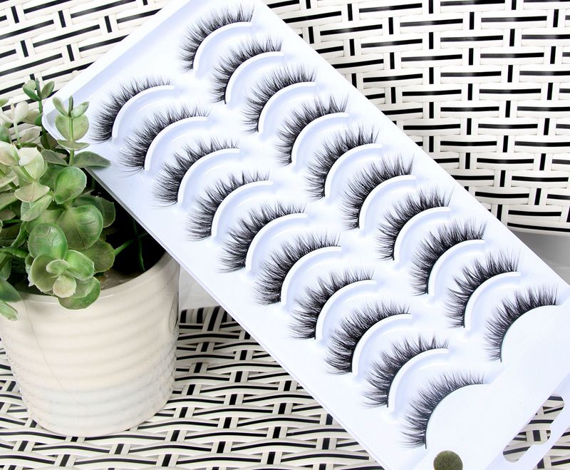 2/5/10 Pairs Natural False Eyelashes Fake Lashes Long Makeup 3d Mink Lashes Extension Eyelash Mink Eyelashes