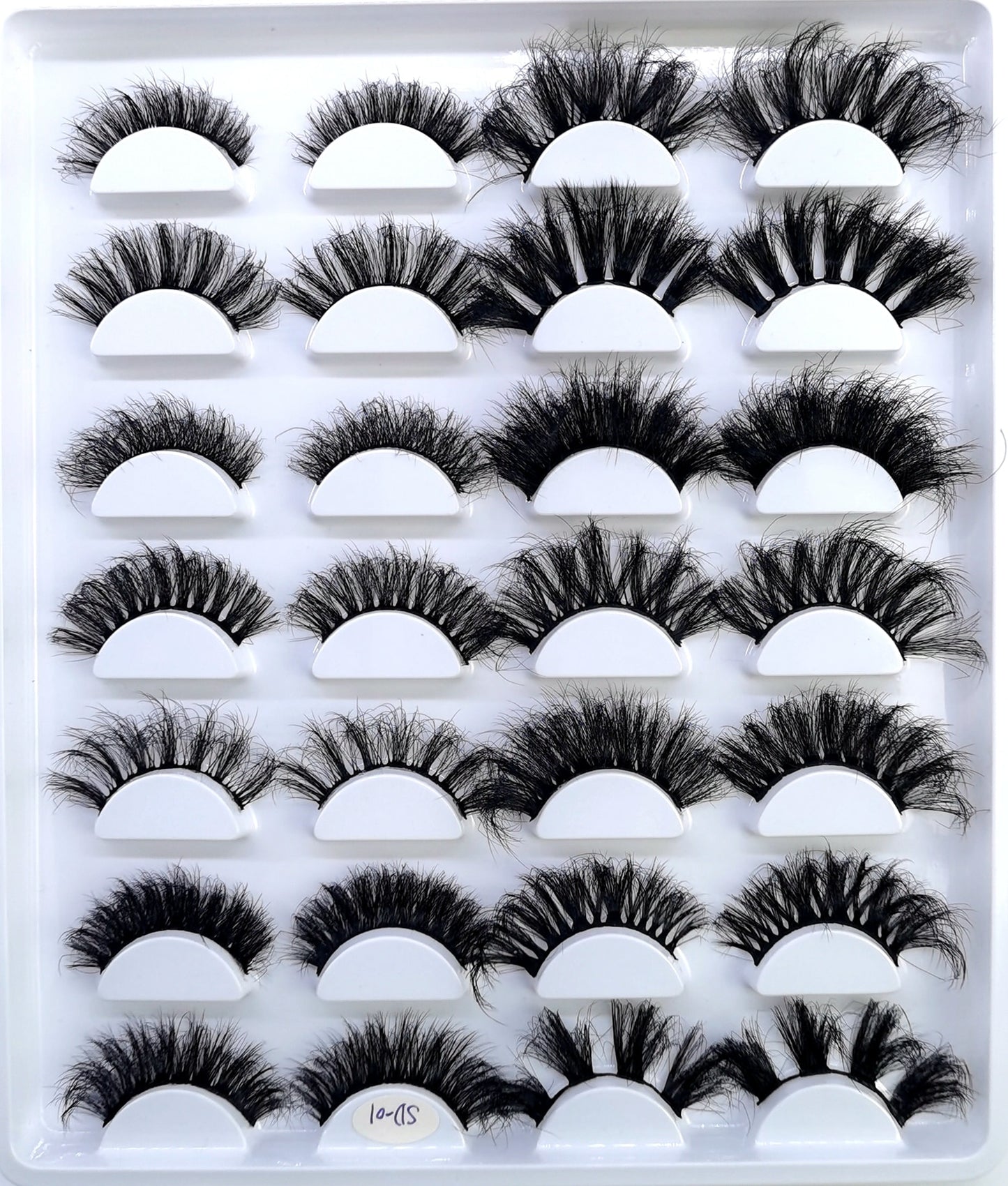 Lashes 14 Pairs Eyelashes Faux Mink Eyelashes Long Lasting Fluffy 25mm Mink Lashes Dramatic Volume lashes Extension Thick Long