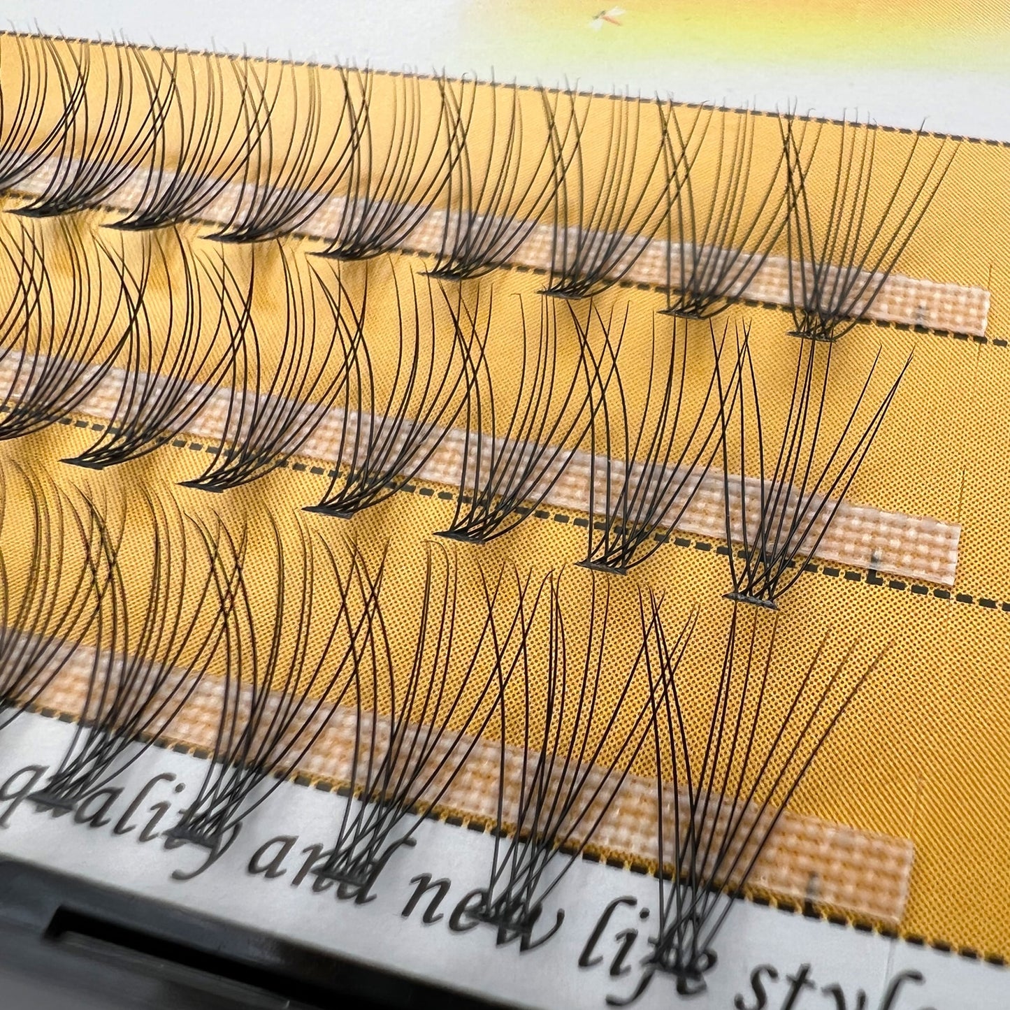 60 Bundles/Box Individual Lashes 10D 0.1/0.07mm Eyelash Extension Natural Style Individual Eyelashes Handmade Eyelash Bundles