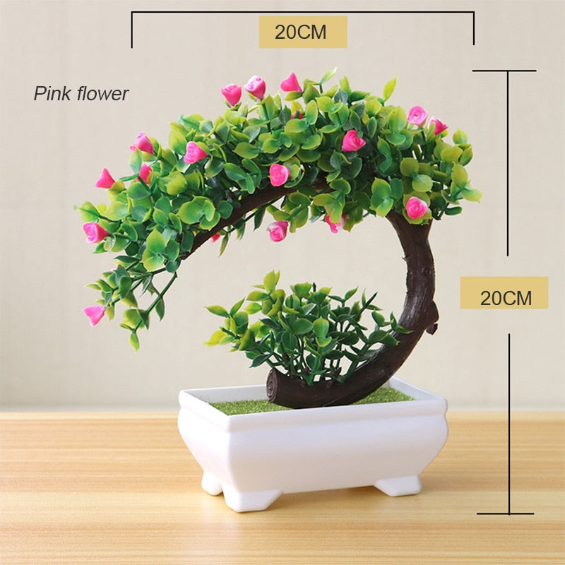 Mini Artificial Aloe Plants Bonsai Small Simulated Tree Pot Plants Fake Flowers Office Table Potted Ornaments Home Garden Decor