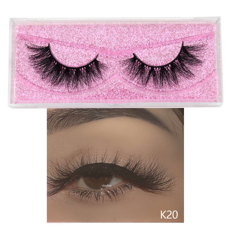 5D Mink Long Lasting Lashes Natural Dramatic Volume Extension Thick Long 3D False Eyelashes
