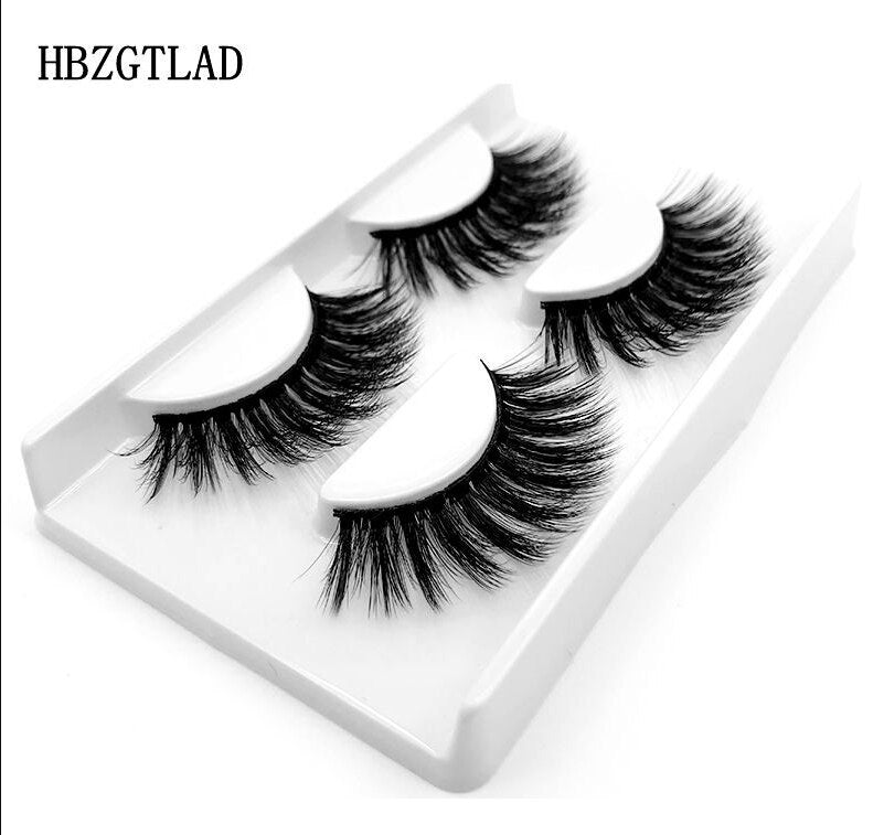 2/5/10 Pairs Natural False Eyelashes Fake Lashes Long Makeup 3d Mink Lashes Extension Eyelash Mink Eyelashes