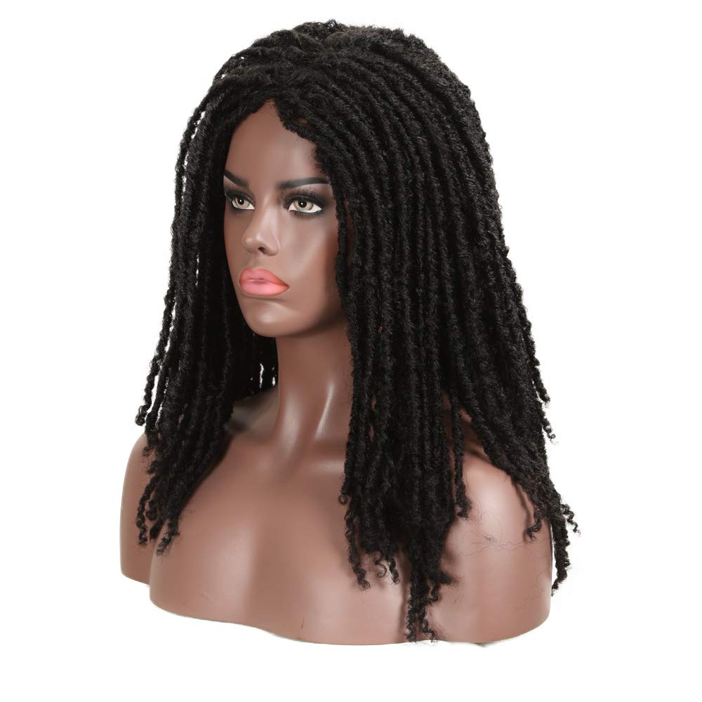 Bella Synthetic Wig 22" Crochet Wig Braids Twist Jumbo Dread Faux Locs Long Wig Dreadlock Hair Braiding Wig