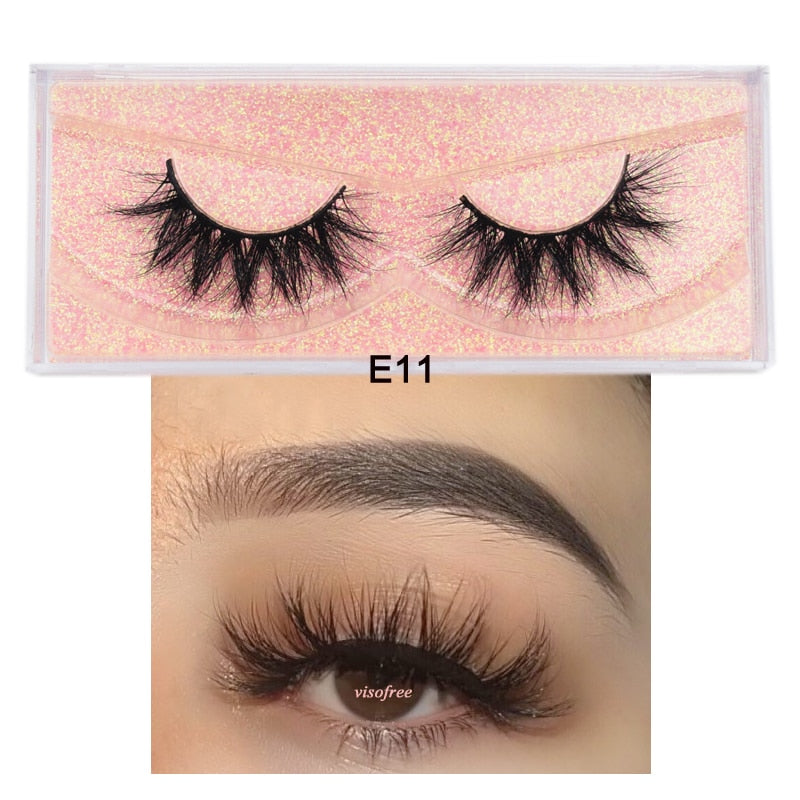 5D Mink Long Lasting Lashes Natural Dramatic Volume Extension Thick Long 3D False Eyelashes