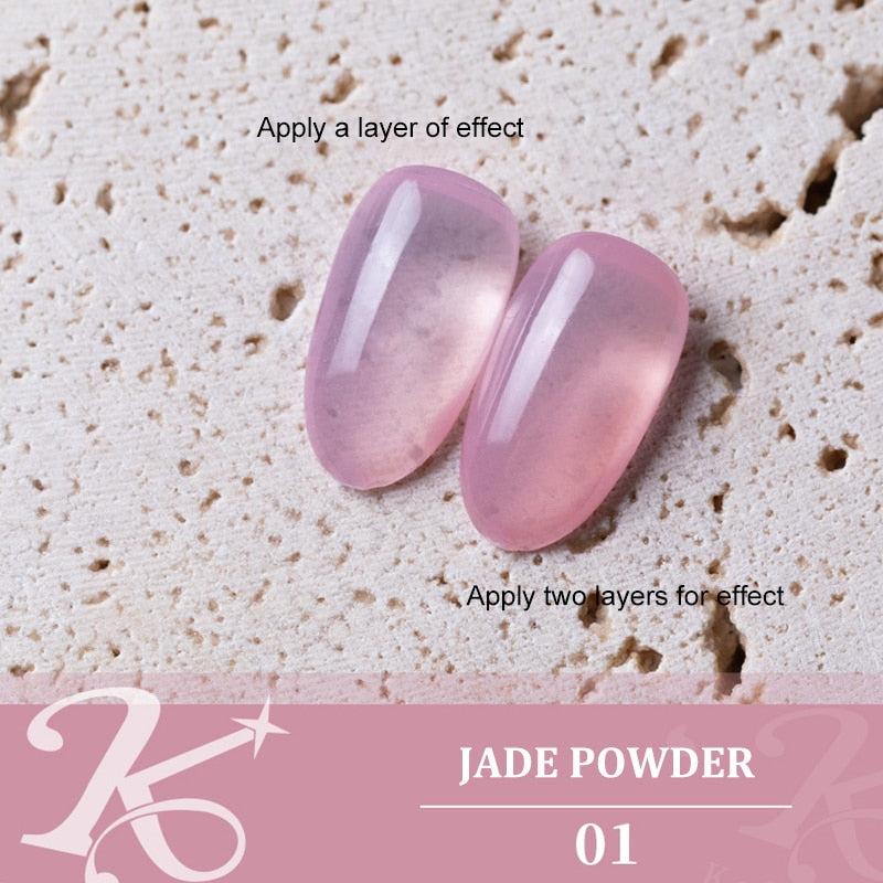Jelly nude gel Nail Polish Pudding Translucent  Nude Gel Nail Polish UV Gel Semi Permanent Varnish 15ML Large Capacity Gel