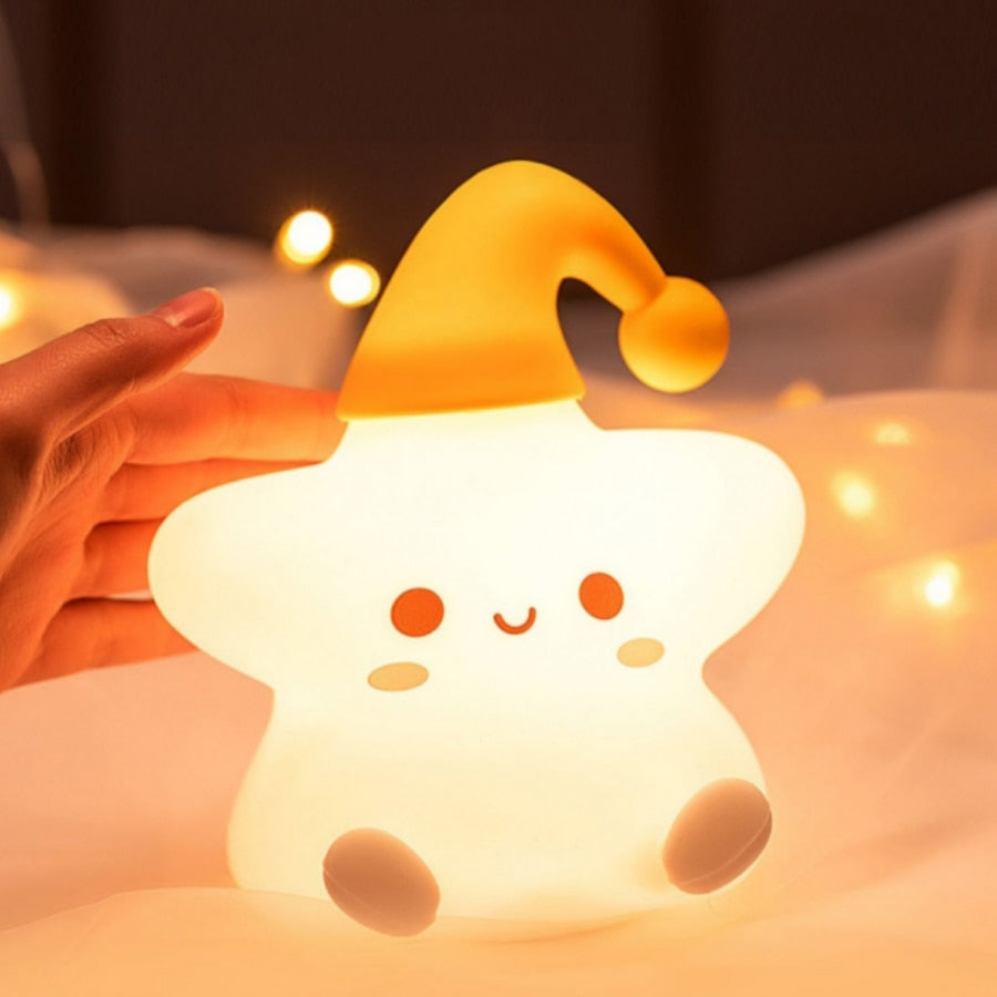 Cloud Night Light LED Light With Touch Sensor Soft Nursery Lamp Bedside Light For Kids Children Birthday Gift Room Decoration