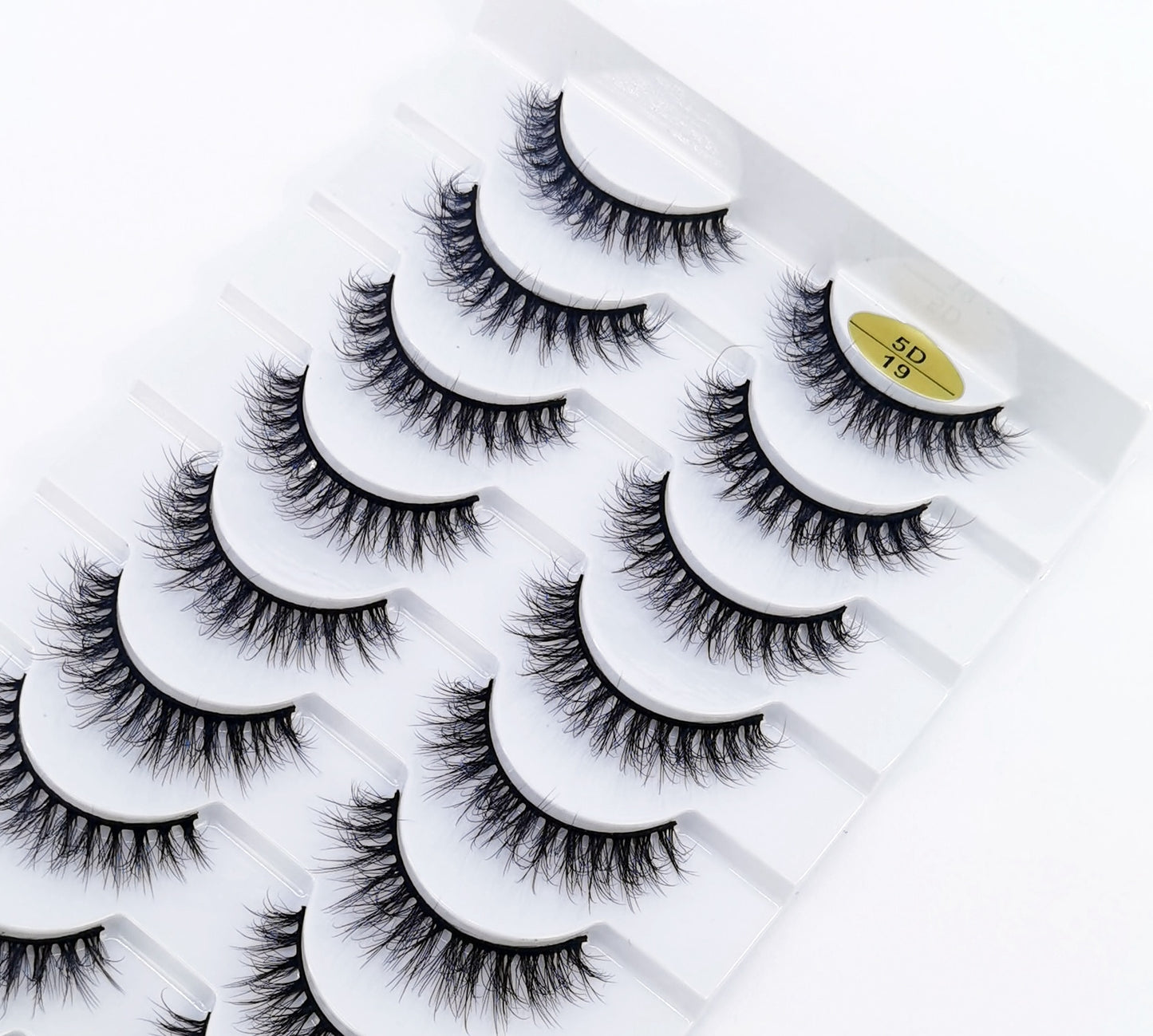 10 Pairs 3D Mink False Eyelashes Natural/Thick Eye Lashes  Fluffy Russian eyelahses Reusable