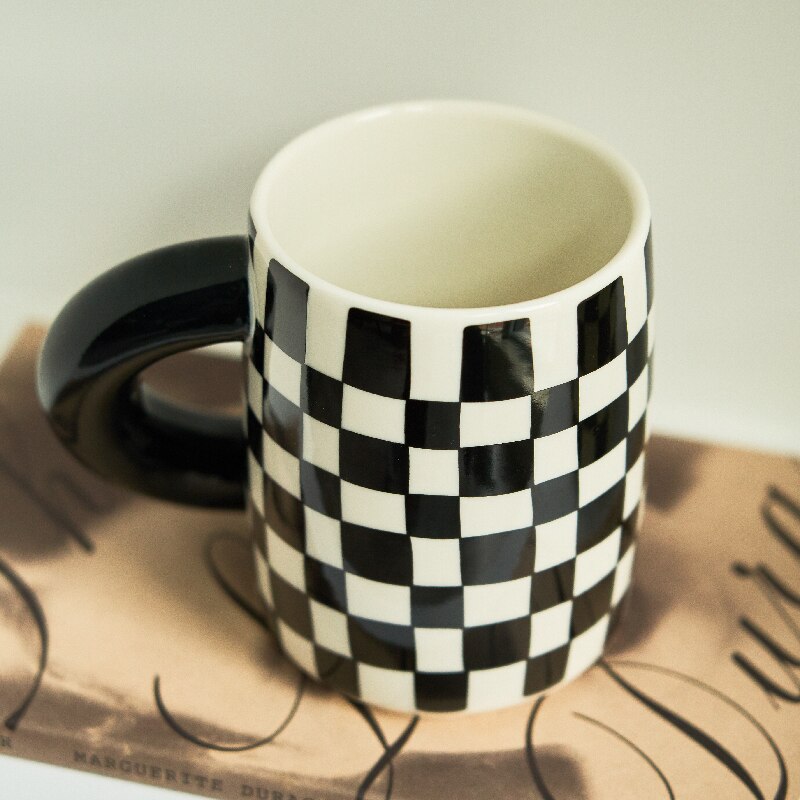 Korean Style Ceramic Mug Coffee Cups Home Office Tea Cup Coffee Cups Korean Mug Nordic Home drinkware Japan Mug