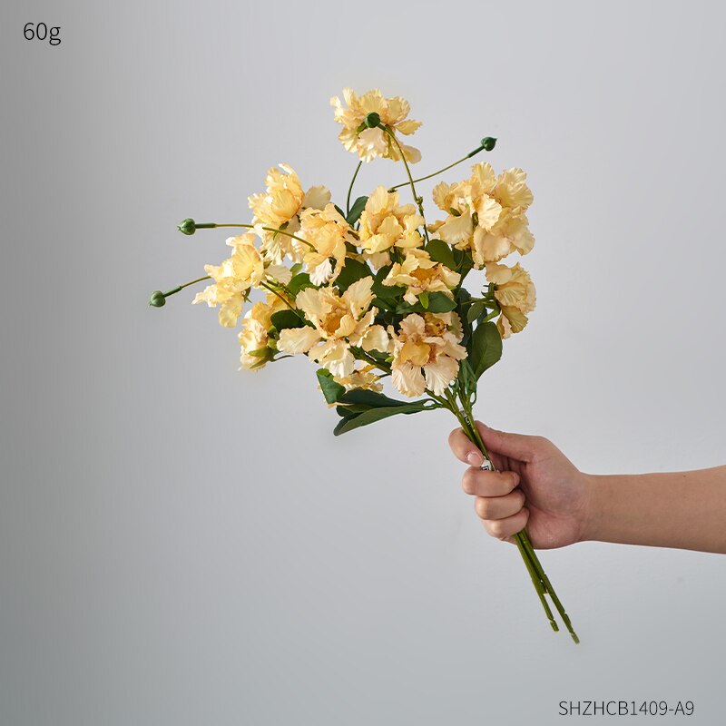 artificial flowers home decoration accessories rose flower wedding flowers home decor craft flower bouquet flowers decor