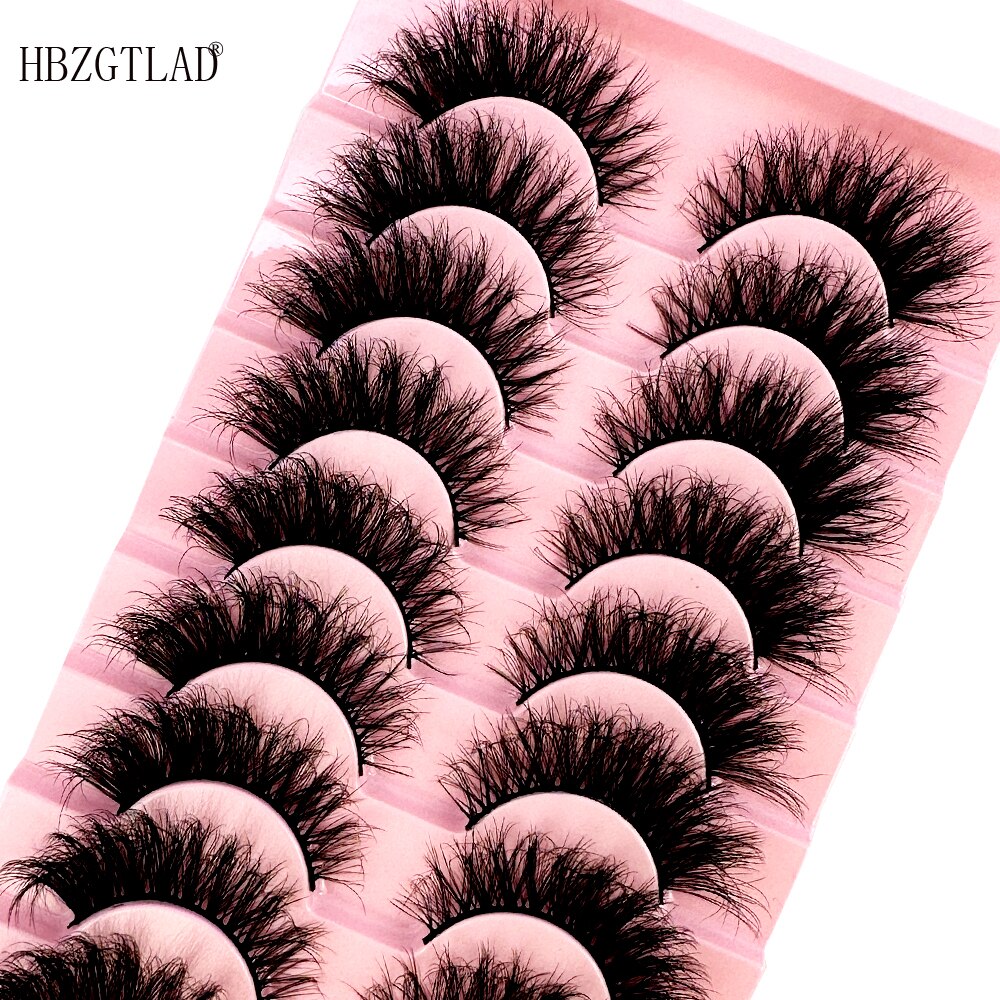 500Pairs 3D Faux Mink Lashes Natural long Mink False Eyelashes Fake Eyelash Mink Lashes Extension Cils