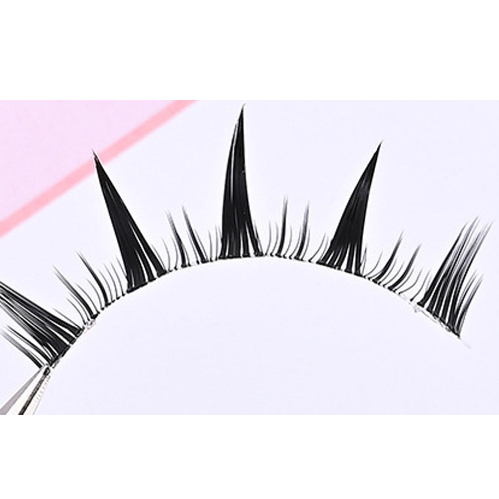 5Pairs Natural Manga Lashes Soft Eyelashes Thick False Eyelashes Manga Eyelashes Daily Dating Makeup Eyelashes Lashes Wispy