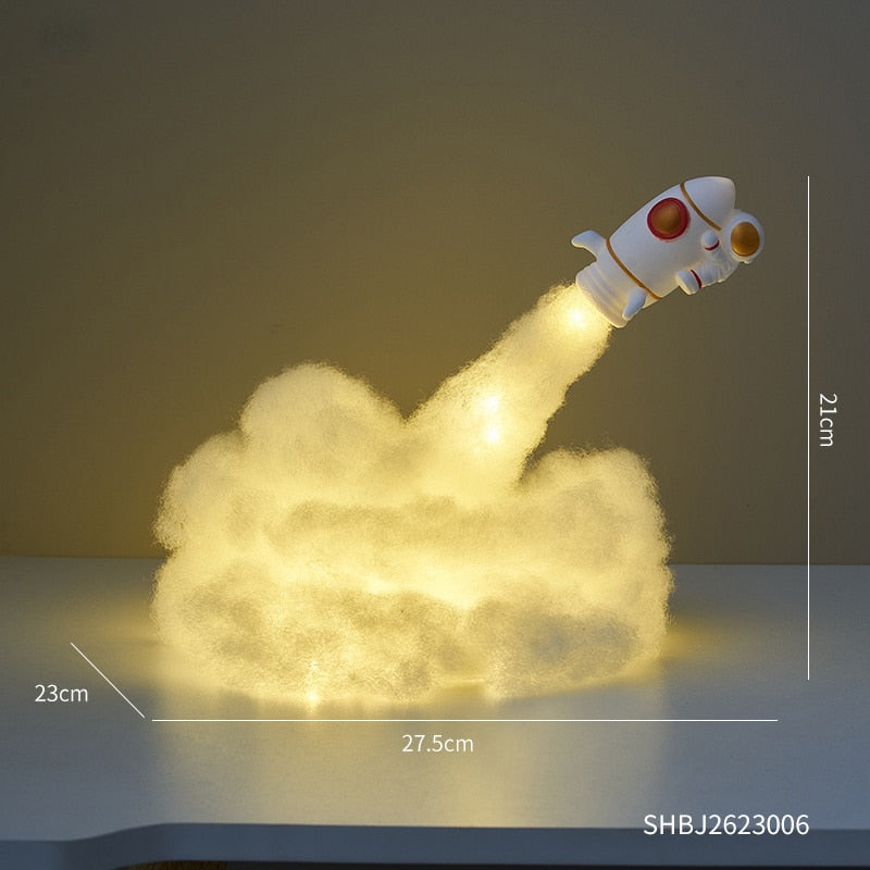 modern creative astronaut statue cute kawaii desk accessories bookshelves room decor Children room desktop home decoration